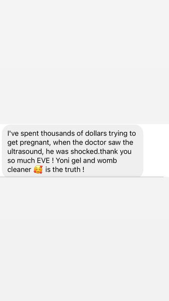 Womb cleaner 🤰🏾