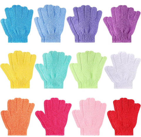 Organic Cotton Exfoliating Gloves