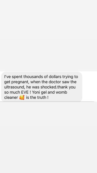 Womb cleaner